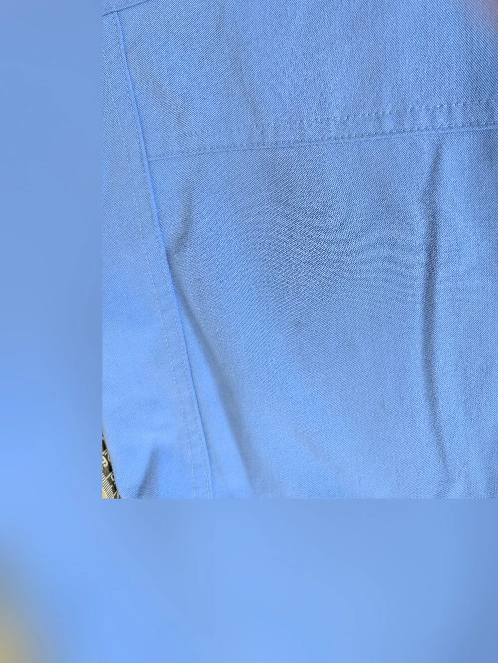 Figs Light Blue Straight-Leg Scrub Pants